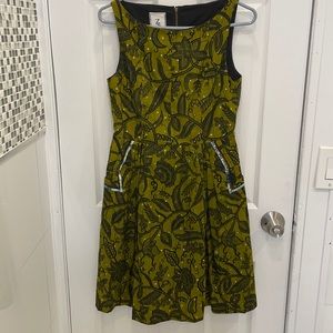 Zachary’s Smile African wax print floral dress